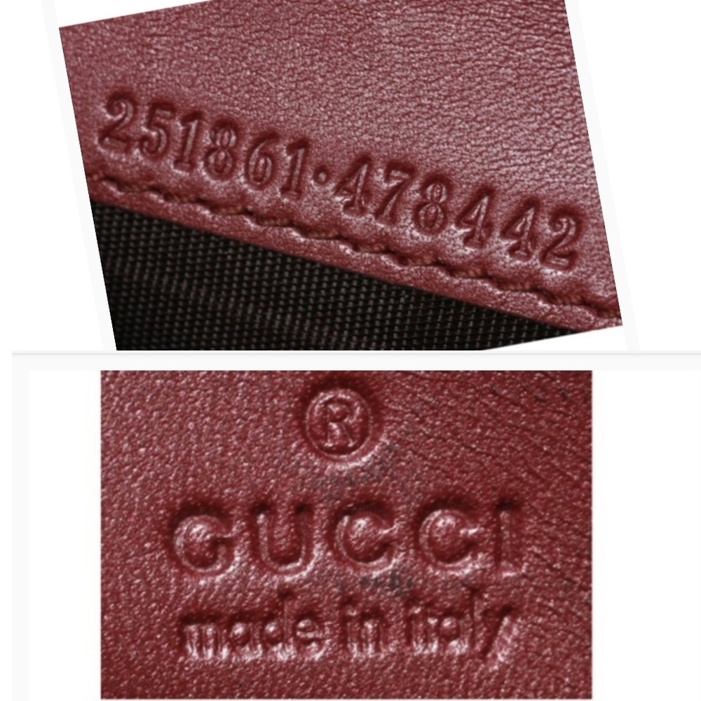 100% Auth Gucci Lovely Patent  Bifold Wallet - Picture 8 of 8